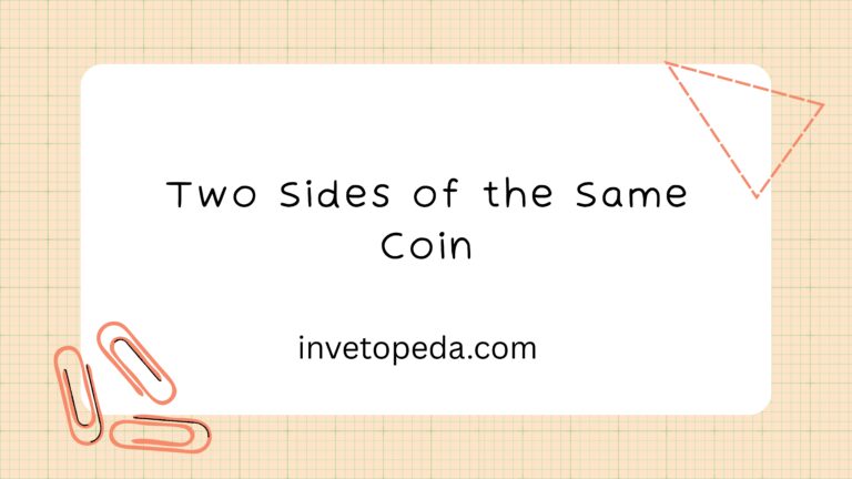 Two Sides of the Same Coin