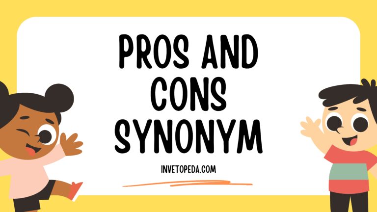 Pros and Cons Synonym