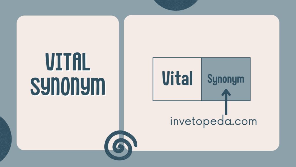Vital Synonym