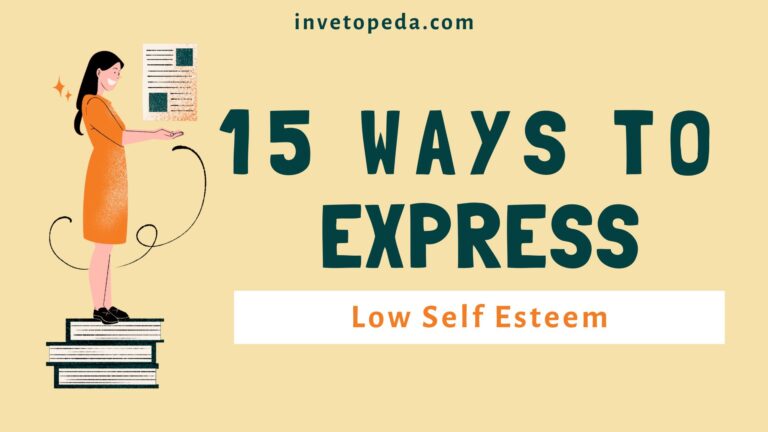 Low self esteem
