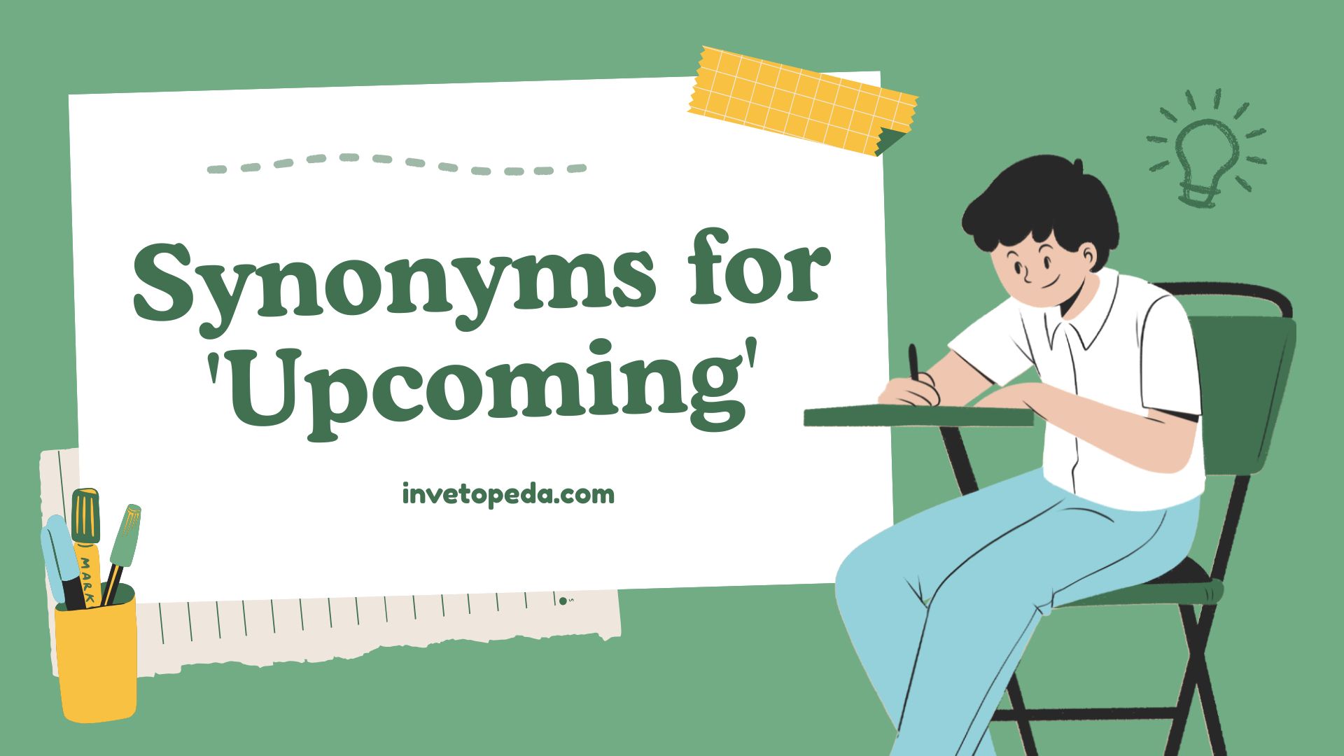 Synonyms for 'Upcoming'