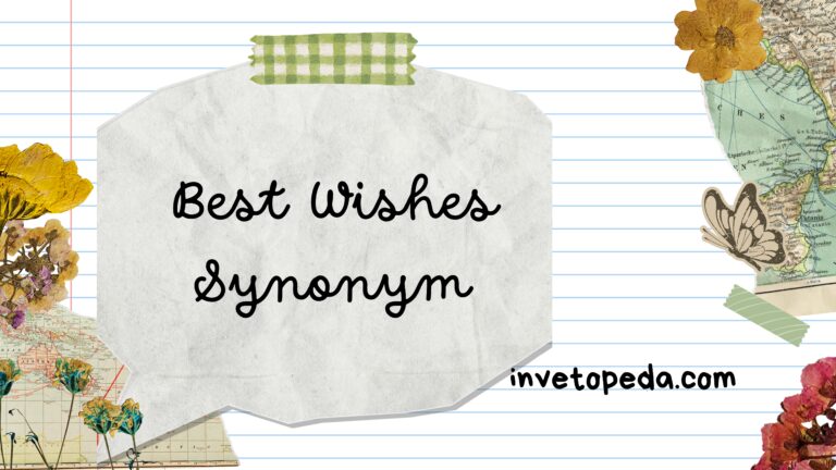 Best Wishes Synonym