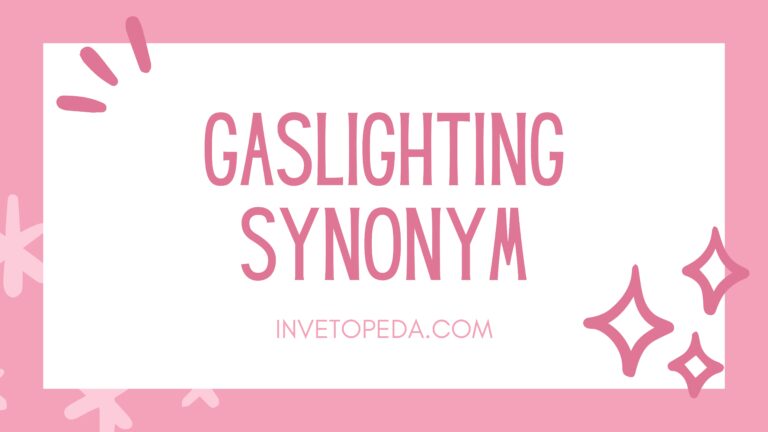 Gaslighting Synonym
