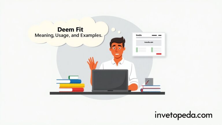 Deem Fit Meaning, Usage, and Examples