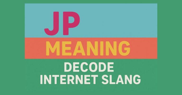JP Meaning » Decode Internet Slang » 